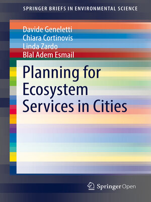 cover image of Planning for Ecosystem Services in Cities